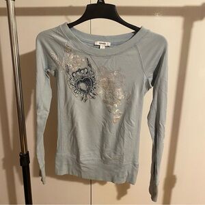 Express Blue sweatshirt